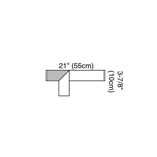 3M 9099 BX/250 TAPE ADHES STRIPS 10 X 55CM