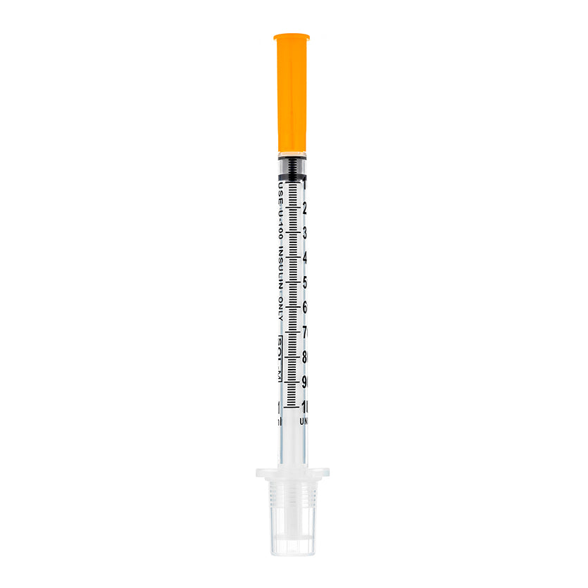 BX/100 - SOL-M 0.5ml Insulin Syringe with half unit markings 31G*6mm (U-100 Insulin Only)(PE Bag)