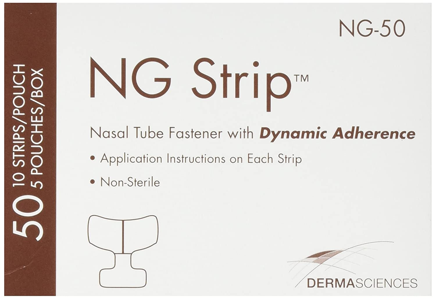(Pk/10) Strip Nasogastric Adult - Box Of 50 - Home Health Store Inc