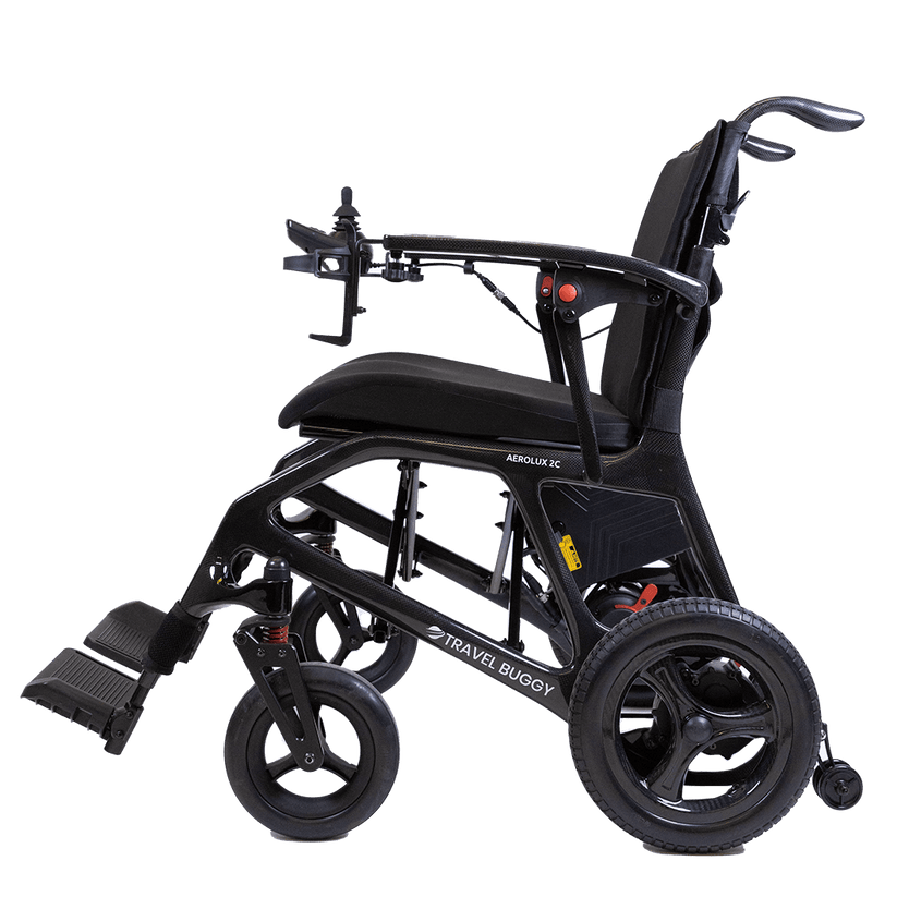 AEROLUX 2C Folding Carbon Fiber Power Wheelchair