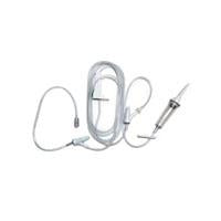 BAX JC8519 CS/48 CLEARLINK IV CONTINU-FLO SOLUTION SET, 2 LUER ACTIVATED VALVE & ADAPTER, 104"L, 10 DROP