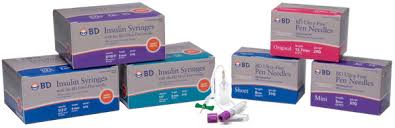 BG/10 INSULIN SYRINGE W/ ULTRA-FINE II NEEDLE 29G x 1/2" (8mm) 1ml SHORT SELF-CONTAINED FOR U-100 IN