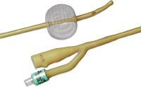 BRD 0168L18 BX/12 LUBRICATH CARSON 2-WAY MED OLIVE COUDE-TIP SINGLE-EYE FOLEY CATH 18FR 5CC BALLOON NON-RETURNABLE
