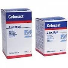 BSN 105200 BX/1 GELOCAST ZINC PASTE BANDAGE W/CALAMINE, NON-ADHESIVE, 7.5CM X 9M