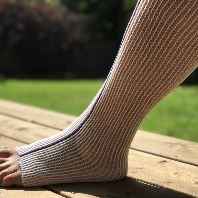 EdemaWear Lymphedema Stockinet, Small/Max Limb, 45 cm, 55 cm Foot-to-Knee or Wrist-to-Shoulder, Navy (Each)