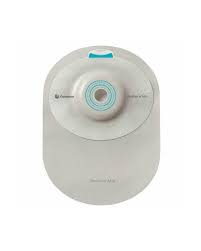 SenSura Mio One-Piece Closed Pouch Maxi, Soft Convex, Pre-Cut 38-41 mm (1½"), Opaque with Window (Box of 10)