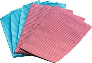 CRO WTXGR 500/CS CROSSTEX TOWEL 3-PLY TISSUES 19" x13" GREEN