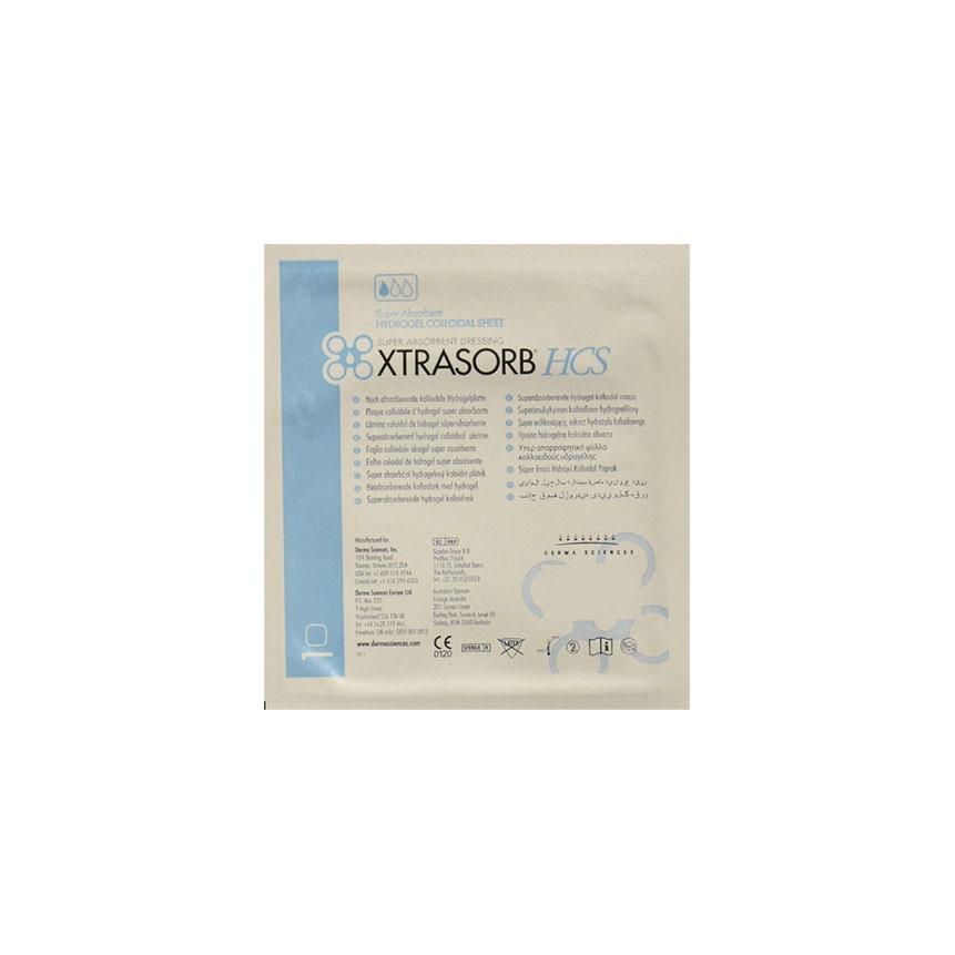 DUP 86344 BX/10 XTRASORB HYDROGEL COLLOID, ADHESIVE DRESSING 4.3" x 4.3"