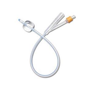 2-Way Foley Catheter – 12 Fr, 10 cc, 100% Silicone, Sterile, Latex-Free (Box of 10)
