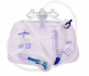 DYND 15203LL (CS20) EA/1 BAG,DRAINAGE,A/R TWR,2000ML,METAL CLAMP.