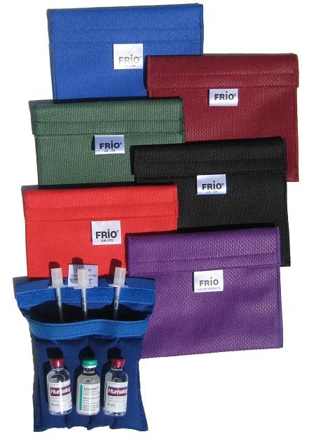 FRIO 1130-EYE EA/1 FRIO EXTRA SMALL EYE-DROP WALLET (COLORS: RED, BLUE, BURGUNDY, GREEN, BLACK, PURPLE)
