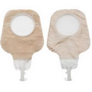 New Image High Output Drainable Pouch Soft Tap Closure – Clear 1 3/4 in, 12 in (Box of 10)