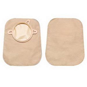 New Image Closed Pouch, 7 in, Beige, Without Filter, 1¾" Flange (Box of 30)