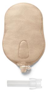 BX/10 New Image Urostomy Pouch – 9", Beige, Multi-Chamber, 2-3/4" Opening