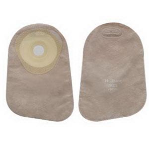 Premier One-Piece Flat Skin Barrier Closed Pouch, Beige SoftFlex, Pre-Cut 1", with Filter (Box of 30)