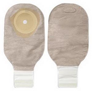 Premier 1-Piece Drainable Pouch, Flat, 1 in, Beige, Lock‑n‑Roll Closure