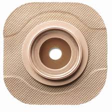 BX/5 Premier CeraPlus Soft Convex One-Piece Drain Pouch – Tape Border, Lock ’n’ Roll, Filter, Pre-Cut 3/4" (Beige)