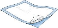 KND 7105 CS/300 SIMPLICITY FLUFF UNDERPAD LIGHT ABSORBENCY 17" X 24" LIGHT. BLUE (BULK)