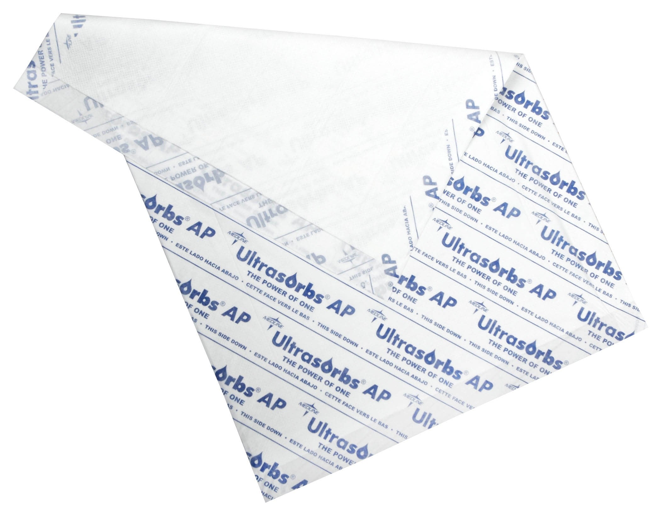 Medline Ultrasorb AP Underpad – 24" x 36" (7 Cases of 10 per Pack)