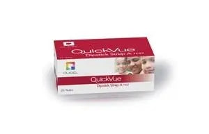 MED 20125 BOX/25 KIT QUICKVUE STREP-A DIPSTICK TEST KIT
