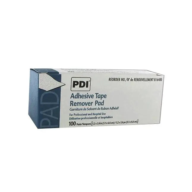 PDI B16400 BX/100 ADHESIVE TAPE REMOVER PADS