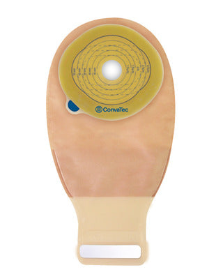 BX/10 Esteem Stomahesive Drainable Pouch – Opaque, Cut-to-Fit 60–70 mm (2-2/5" × 2-3/4"), with Filter