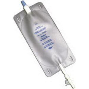 Uro-Safe Disposable Vinyl Leg Bag – Medium 18 oz, Thumb Clamp