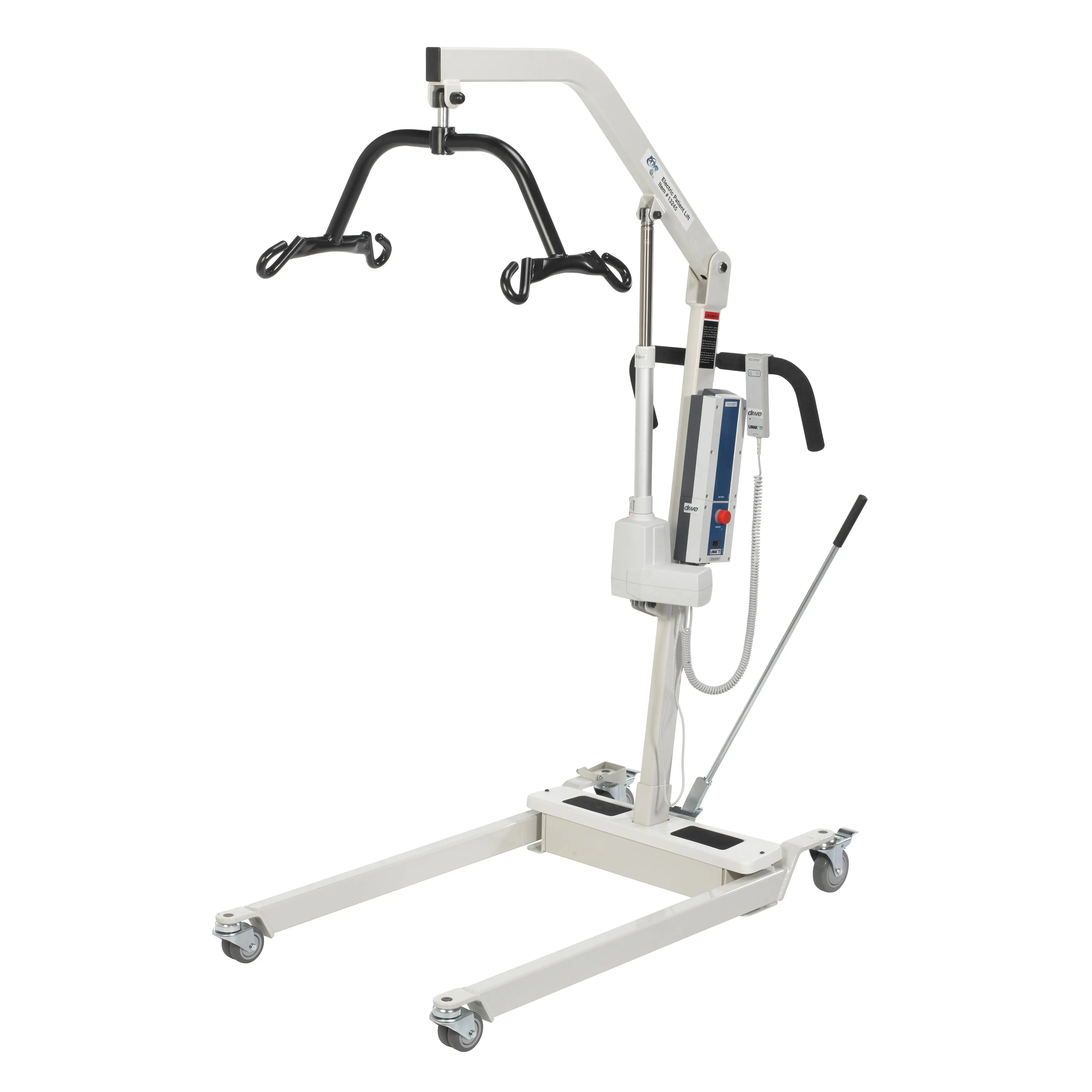 Bariatric Battery Powered Electric Patient Lift with Four Point Cradle and Rechargeable, Removable Battery - Home Health Store Inc