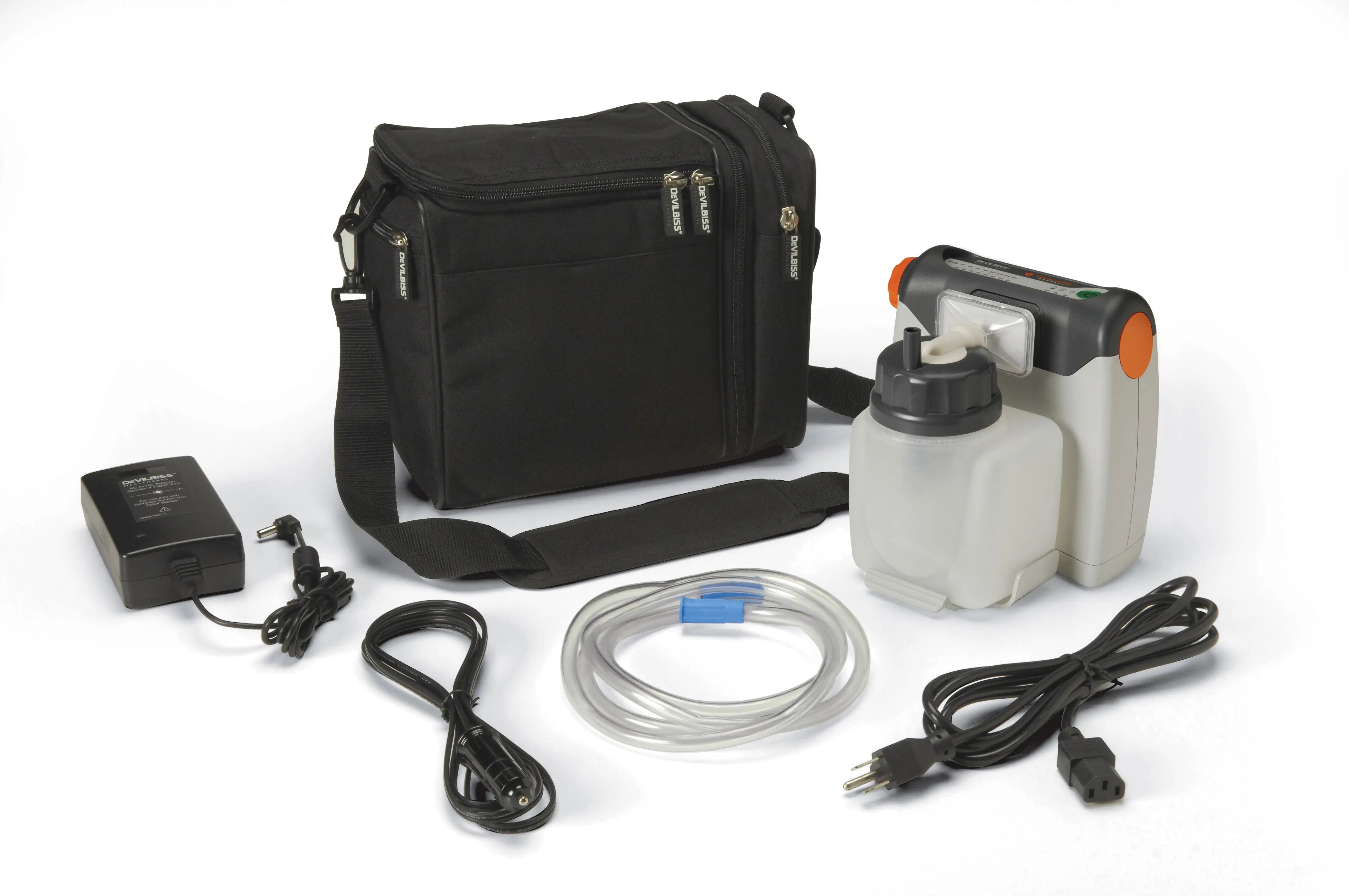 Vacu-Aide Compact Suction Unit with 725cc Reusable Bottle and Carrying Case - Home Health Store Inc