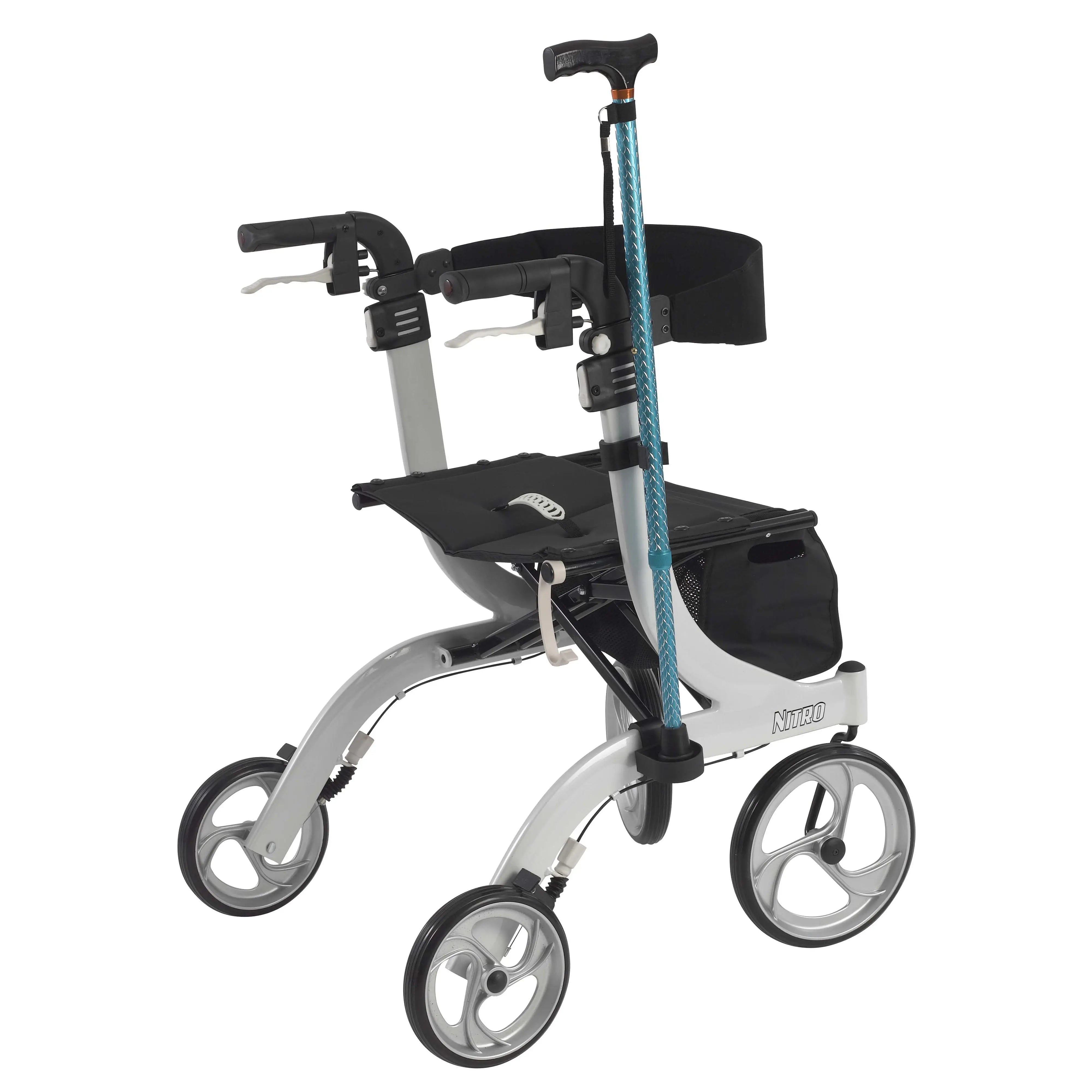 Nitro Rollator Rolling Walker Cane Holder - Home Health Store Inc