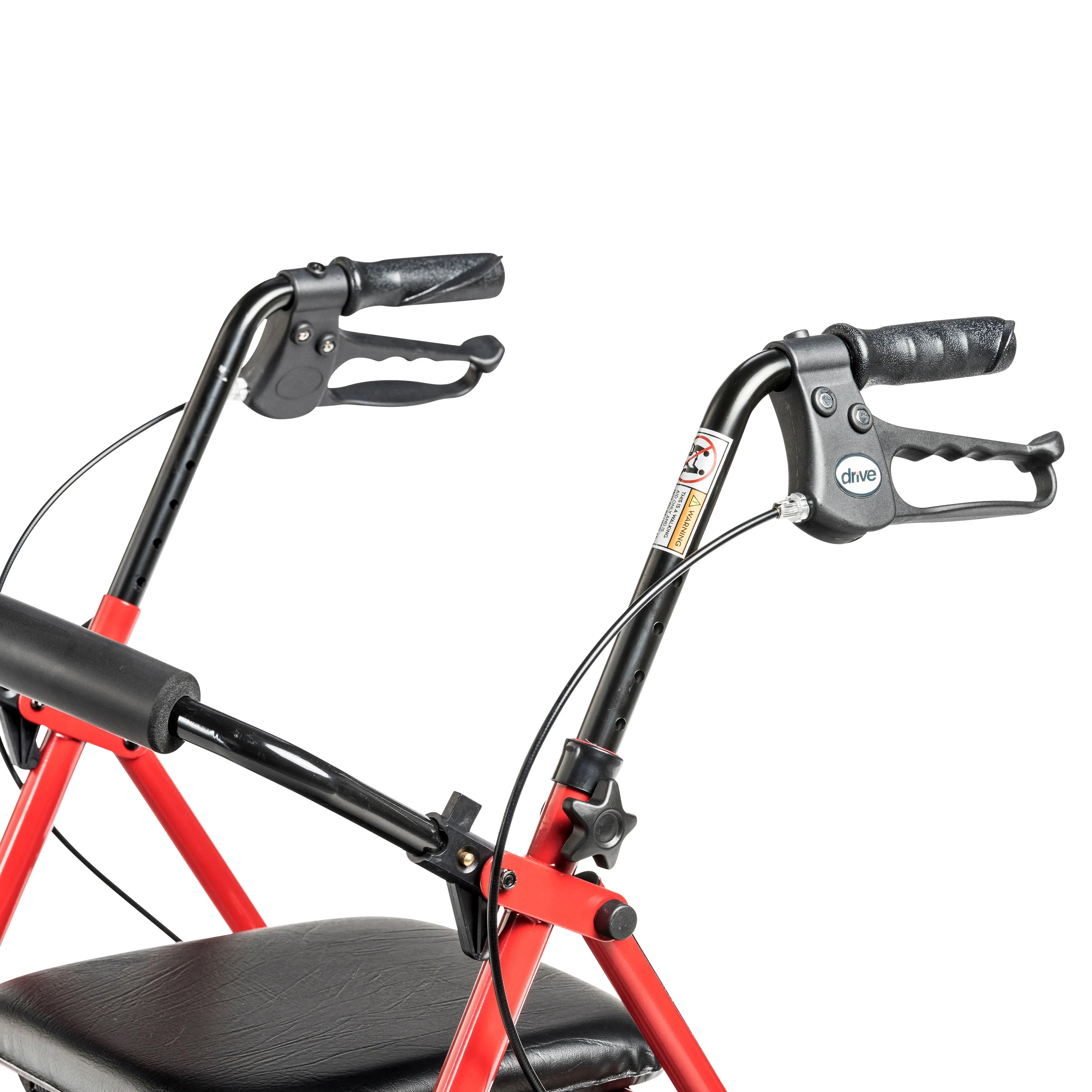 Four Wheel Rollator Rolling Walker with Fold Up Removable Back Support - Home Health Store Inc