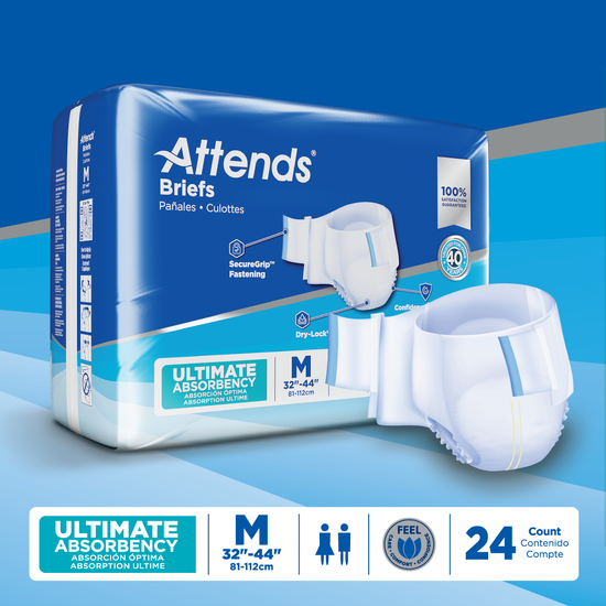 Attends Briefs Ultimate Absorbency