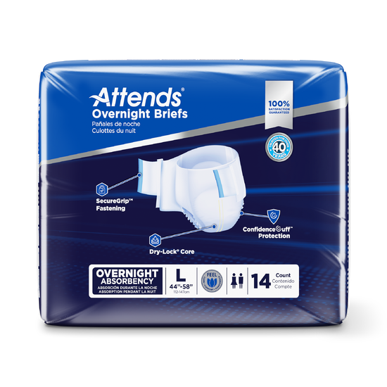 Attends Extended Wear Briefs