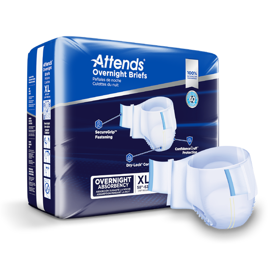 Attends Extended Wear Briefs