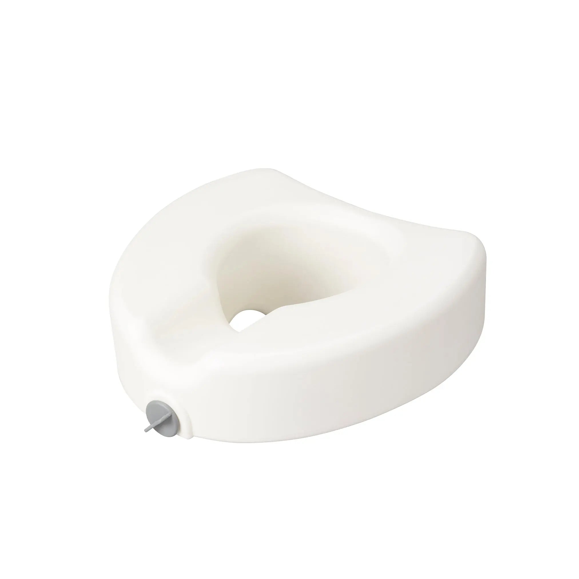Premium Plastic Raised Toilet Seat with Lock, Elongated - Home Health Store Inc