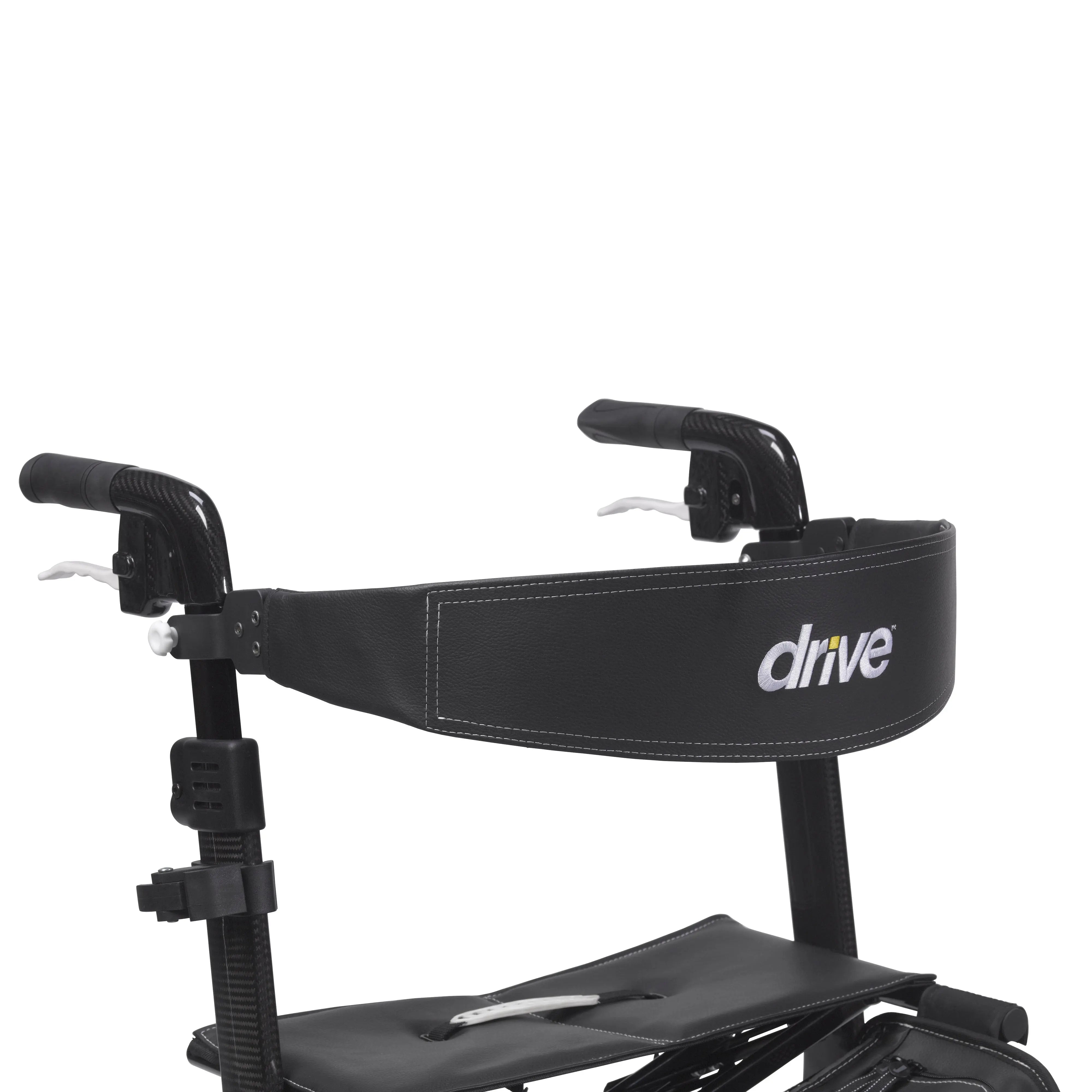 Nitro Elite CF Carbon Fiber Rollator Rolling Walker, Black - Home Health Store Inc