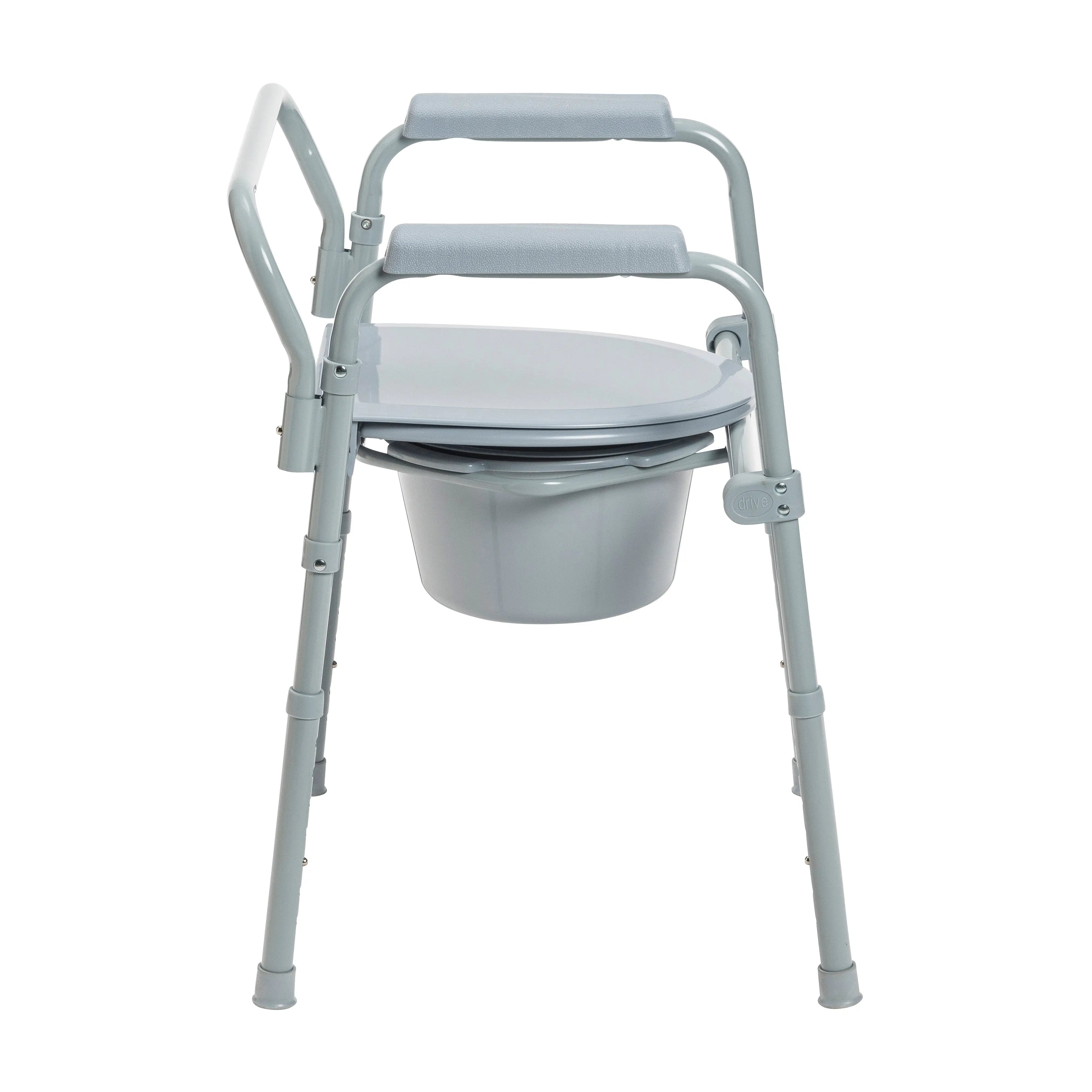 PreserveTech Steel Folding Bedside Commode - Home Health Store Inc