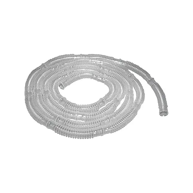 Tubing Aerosol Corrugated 100' Clear Polyethylene/Ethyl Vinyl Acetate Dehp-Free Disposable Latex-Free - Ea/1 - Home Health Store Inc