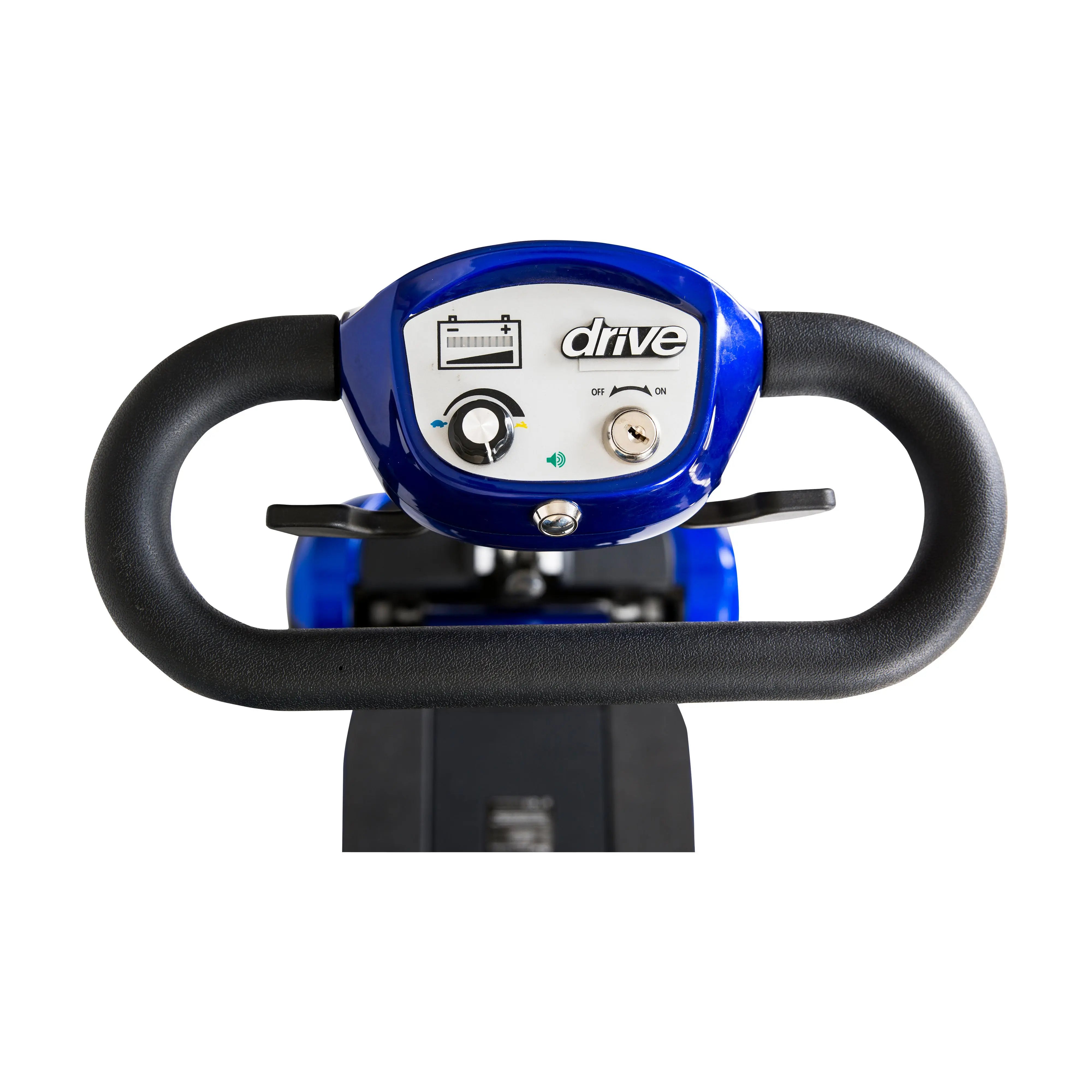 ZooMe Auto-Flex Folding Travel Scooter, Blue - Home Health Store Inc