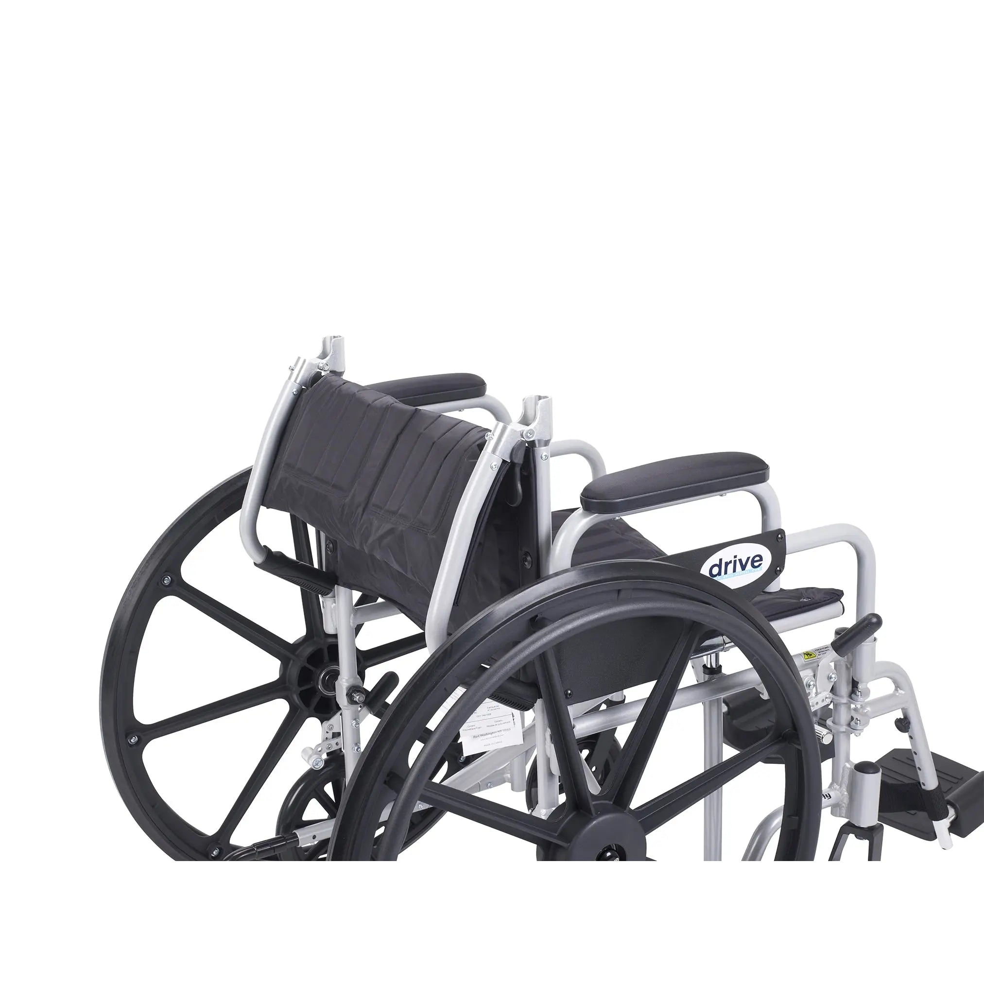 Poly Fly Light Weight Transport Chair Wheelchair with Swing away Footrest - Home Health Store Inc