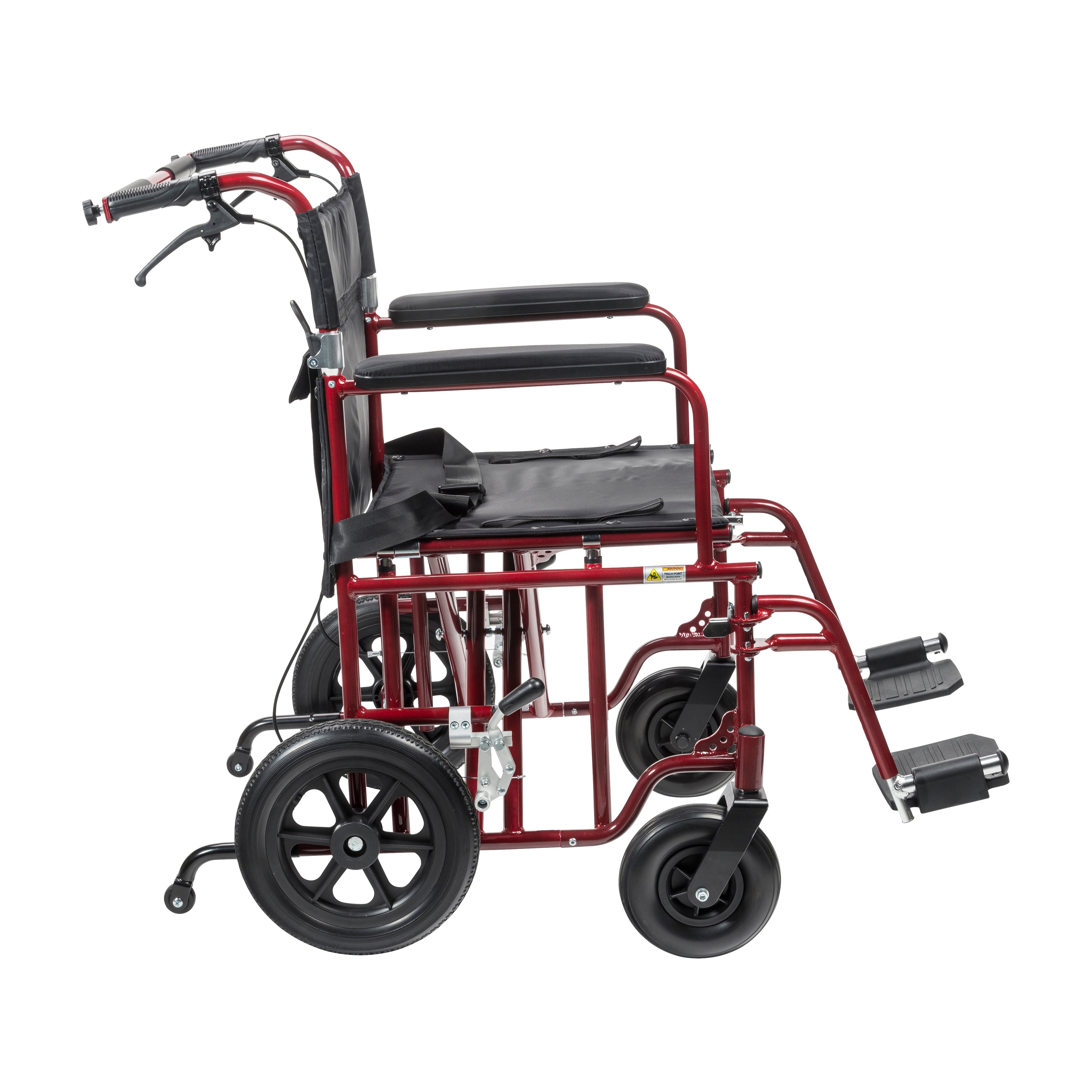 Bariatric Heavy Duty Transport Wheelchair