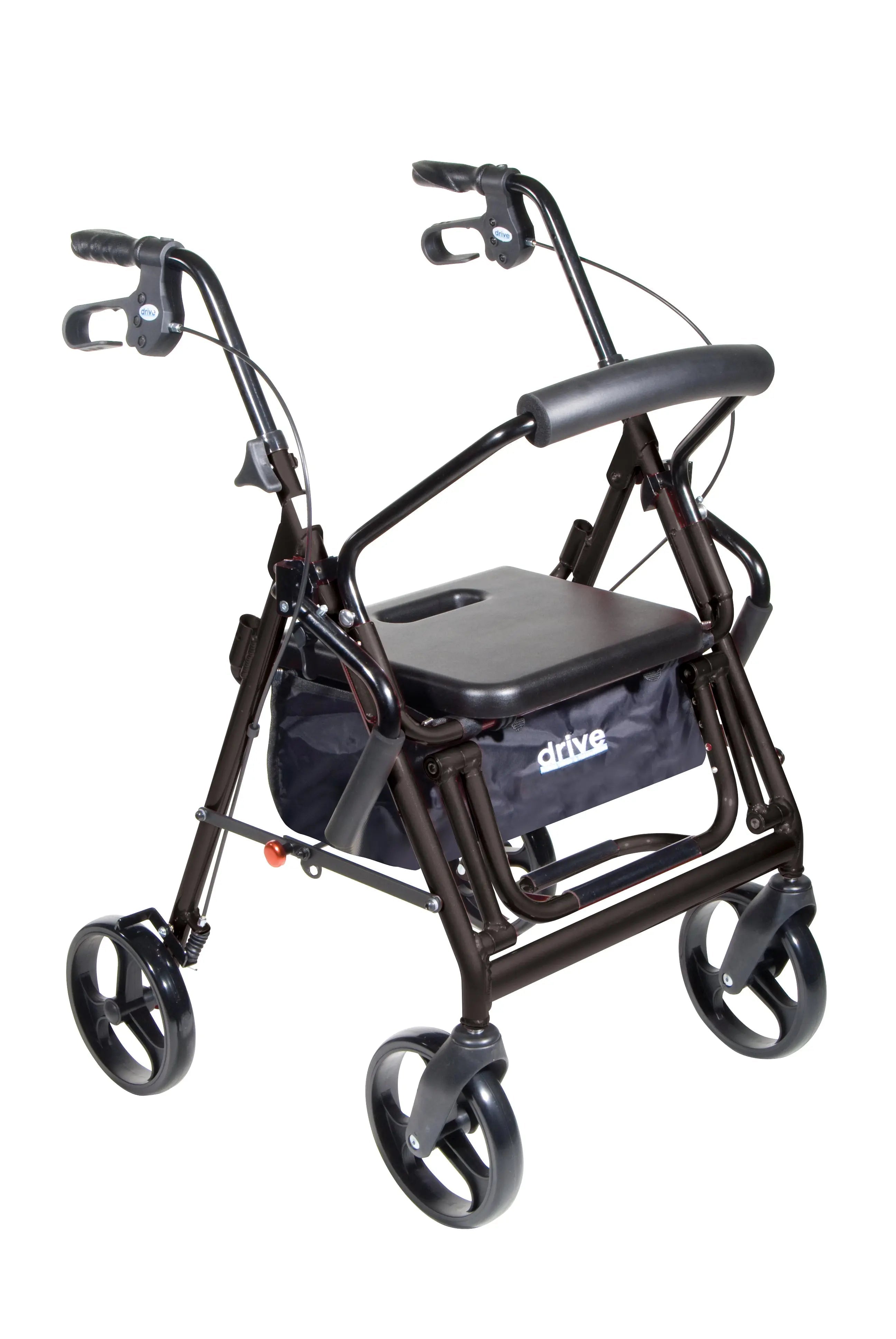 Duet Dual Function Transport Wheelchair Rollator Rolling Walker - Home Health Store Inc