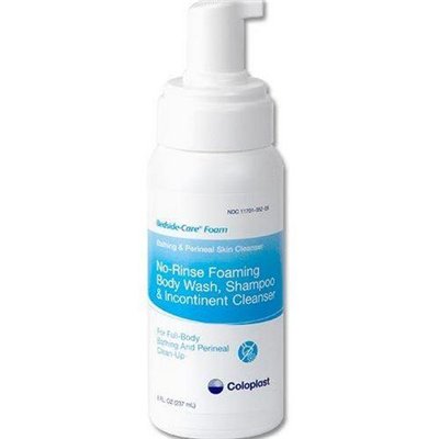 COL 7301 (CS/12) EA/1 BEDSIDE-CARE SENSITIVE SKIN NO- RINSE FOAM CLEANSER ,UNSCENTED , 240ML