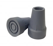 MDL MDS80265W CS/6PR CRUTCH TIP REPLACEMENT 7/8" X-LARGE GREY
