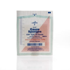 GAUZE SPONGE 12PLY STERILE 7.5CMX7.5CM 2 PER PACKAGE