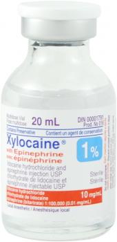 Ea/1 Xylocaine 1 % With Epin, Red, 20Ml