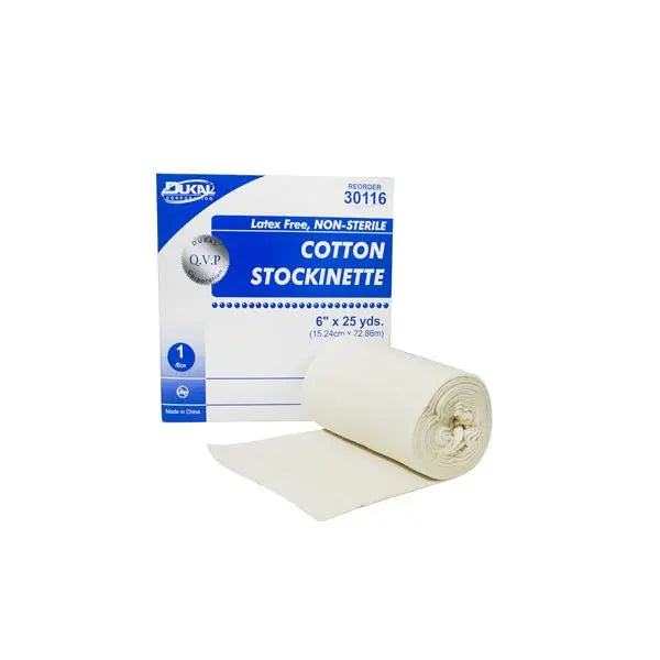 Tubular Stockinette 100% Unbleached Cotton 6" X 25yd - Ea/1 - Home Health Store Inc