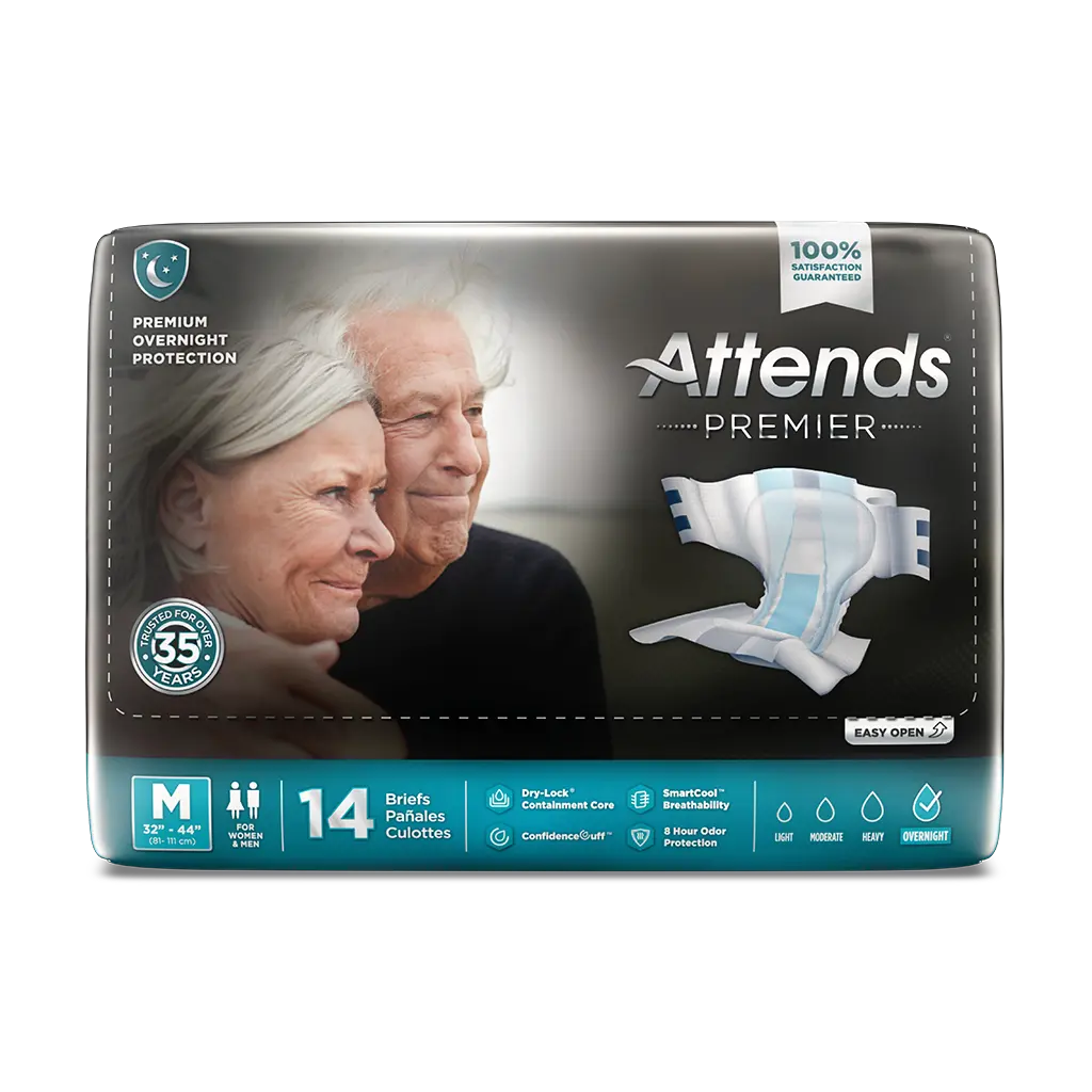 Attends Premier Briefs, Medium - Home Health Store Inc