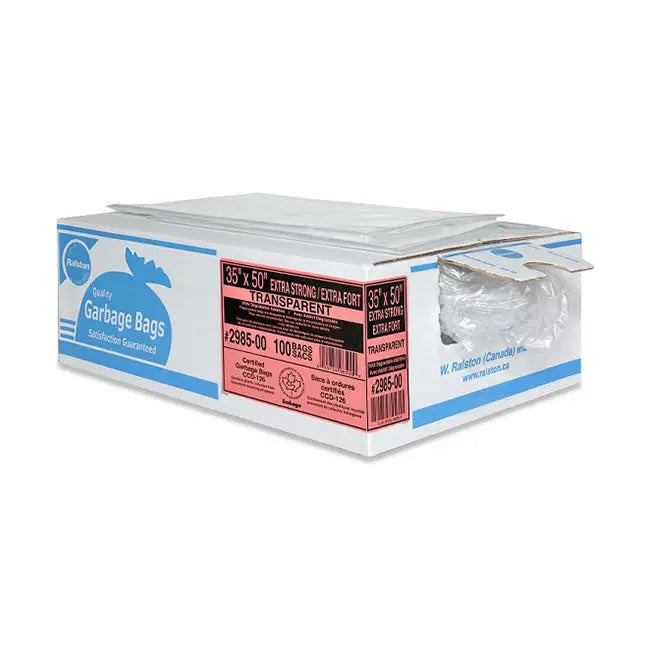 Industrial Garbage Bags 2900 Serie Ecologo Certified,Extra Strong ( Red) - Home Health Store Inc