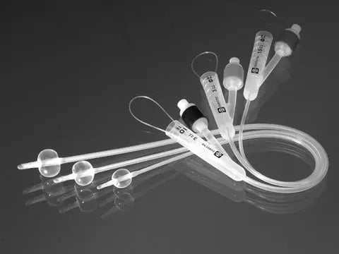 100% Silicone 2-Way Foley Catheter, Size 6fr 1.5cc - Box Of 5 - Home Health Store Inc